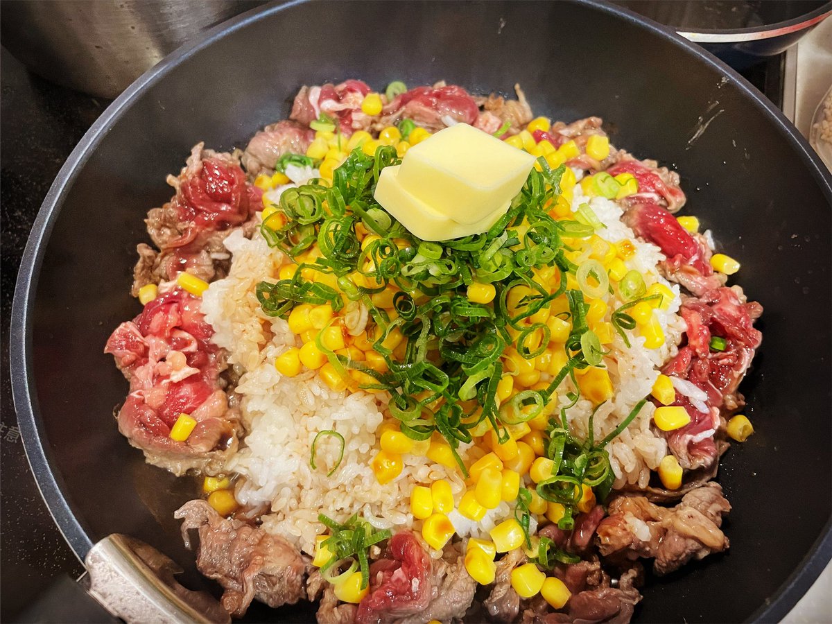 Reika13288's tweet photo. 夜ごはん
フライパンでペッパーライス

 #おうちごはん https://t.co/RsAZVNld2Q