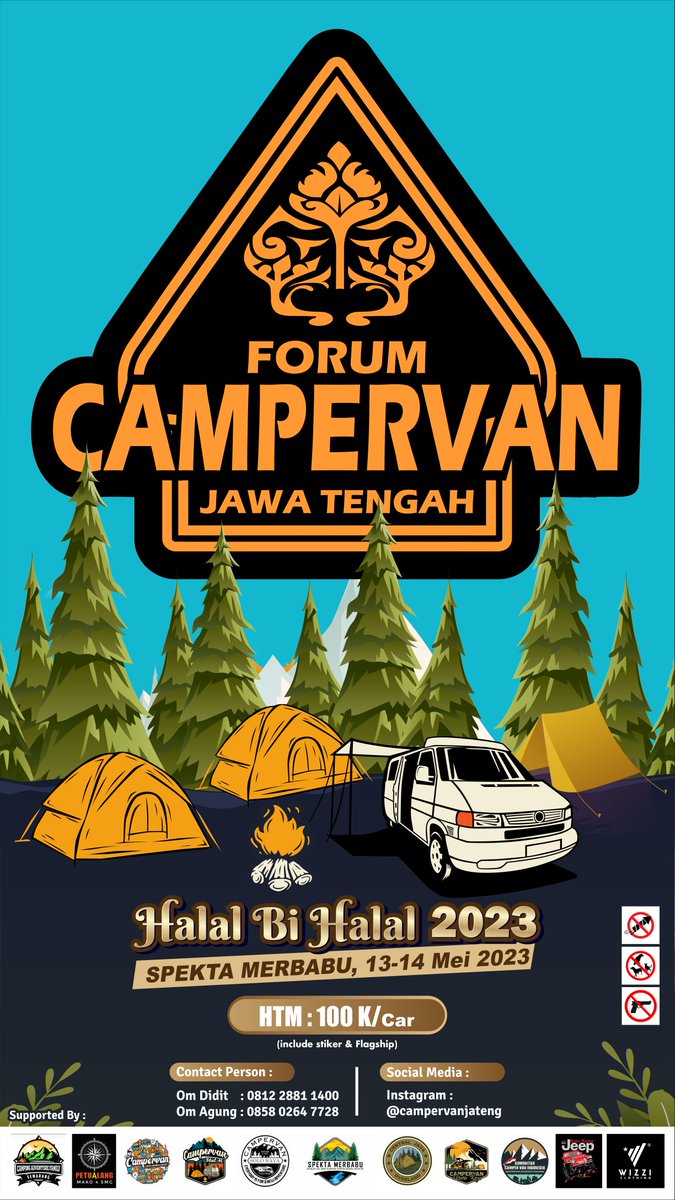 HALBI CMPERVAN JATENG
Support By Wizzi Clothing
