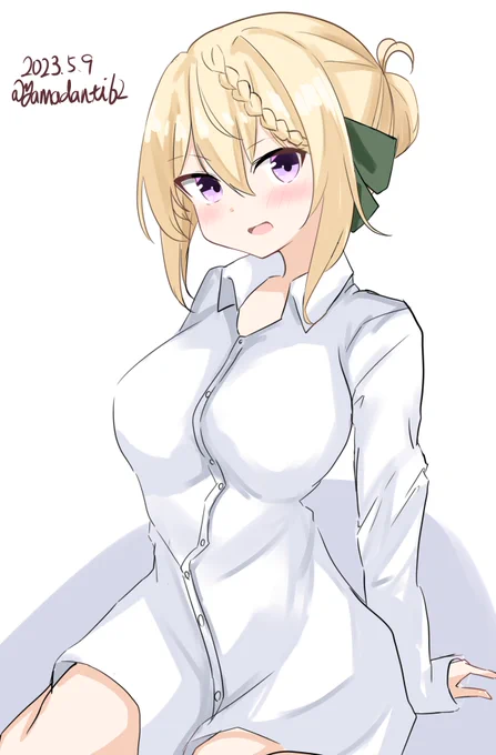 #艦これ版深夜の真剣お絵描き60分一本勝負 #艦これ版真剣お絵描き60分一本勝負_20230509 パースちゃん