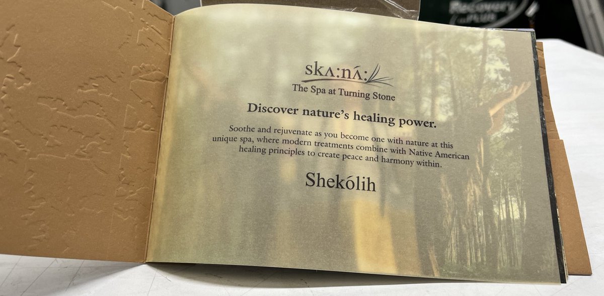 beautiful booklet we did featuring The Spa <a href="/TurningStone/">Turning Stone Resort</a>