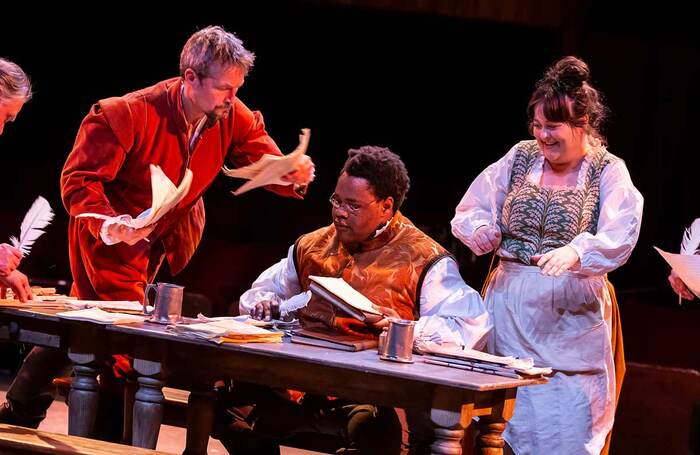 #Offies #NewNoms 2023 for “The Book of Will” at Queens Theatre Hornchurch <a href="/QueensTheatreH/">Queen's Theatre Hornchurch</a> with <a href="/octagontheatre/">Octagon Theatre</a> &amp; @shakespeareNP: PERFORMANCE ENSEMBLE – congratulations! 🎉 Congratulate them by adding a comment on our website: #Offies #NewNoms 2023 for… dlvr.it/Snm5LB