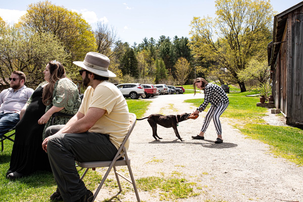 fotogosaurus's tweet photo. the meeting https://t.co/MqF09bmOWA #VT #Vermont #NewEngland #dog #DogOfTheDay #DogsOfTwitter #DogsOfTheWorld #play #tugOfWar #moment #playing #DogPlay #AtTheMeeting #VermontMeeting #gathering #together #friends #Sigma #Canon #listening #AtPlay #DogToy #May #Spring https://t.co/qQBErlRjCO