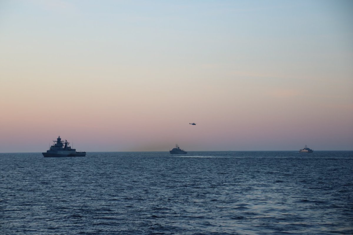 During the last days of intense training #Together with 🇸🇪 during #Aurora23 we enhanced our interoperability and stated our commitment in the Baltic Sea.
📸by FREMM Normandie &amp; LVA Armed Forces