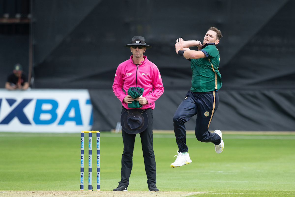 ICC's tweet photo. Bangladesh have lost the well-set Najmul Hossain Shanto, as Ireland tighten their grip on the contest.
🇧🇩 are 114/4.
📸: @cricketireland
Catch the crucial #CWCSL series LIVE and for FREE on https://t.co/CPDKNxoJ9v (in select regions) 📺
📝: https://t.co/fmcJ410KV6 https://t.co/nY5pWww1gO