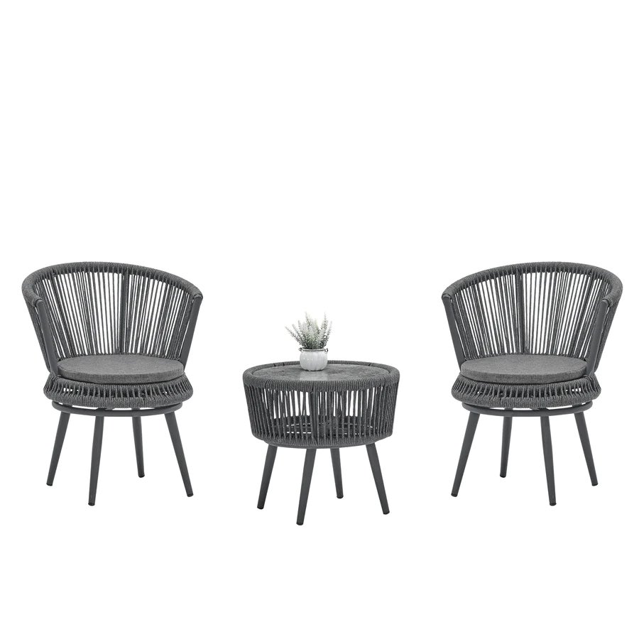 Modern Outdoor Table and Chair
A modern coffee chair and table set with 3 pieces, coming with 2 chairs and a lovely table. All perfect for a chill summers day in the garden. Visit our website and get today for a great price!