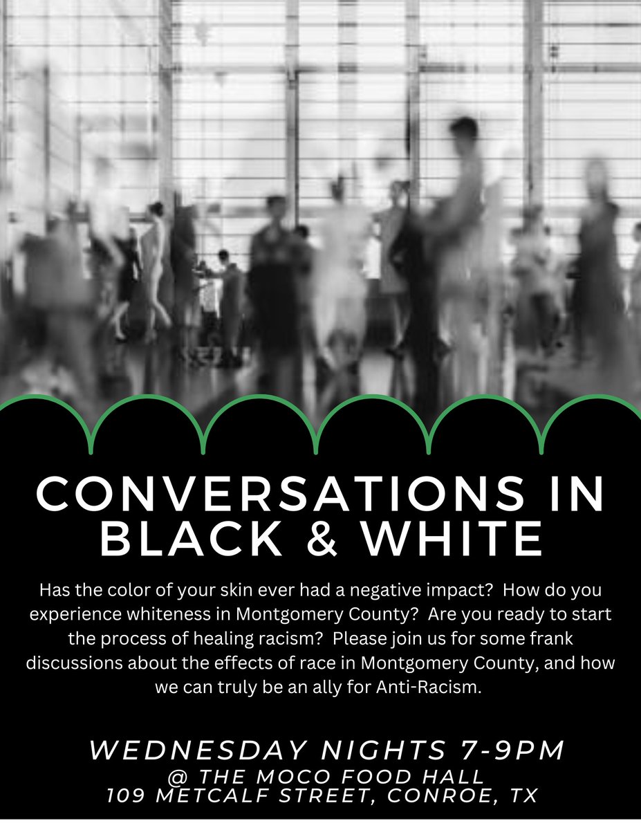 Yes! These conversations are powerful yet friendly! I implore you to bring a friend tommorrow <a href="/7pm/">Huong Le</a> MoCo Food Mall in Conroe - Grab a bite and/or a drink while we talk! See you there!