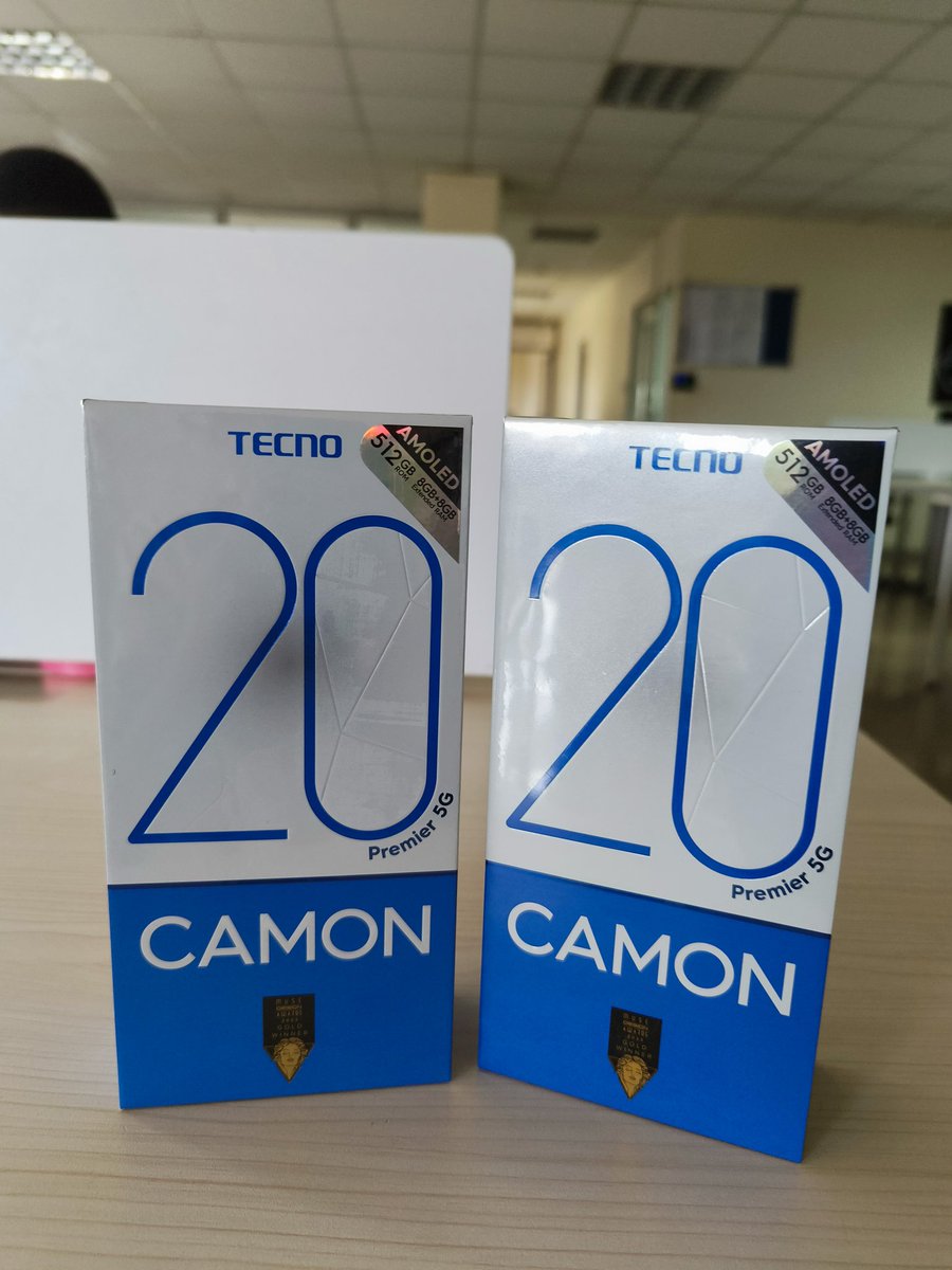Tecno will give away something to one lucky tweep this Friday. 
All you have to do is retweet with this tweet with the hashtags #Camon20LaunchUg and #Camon20Series