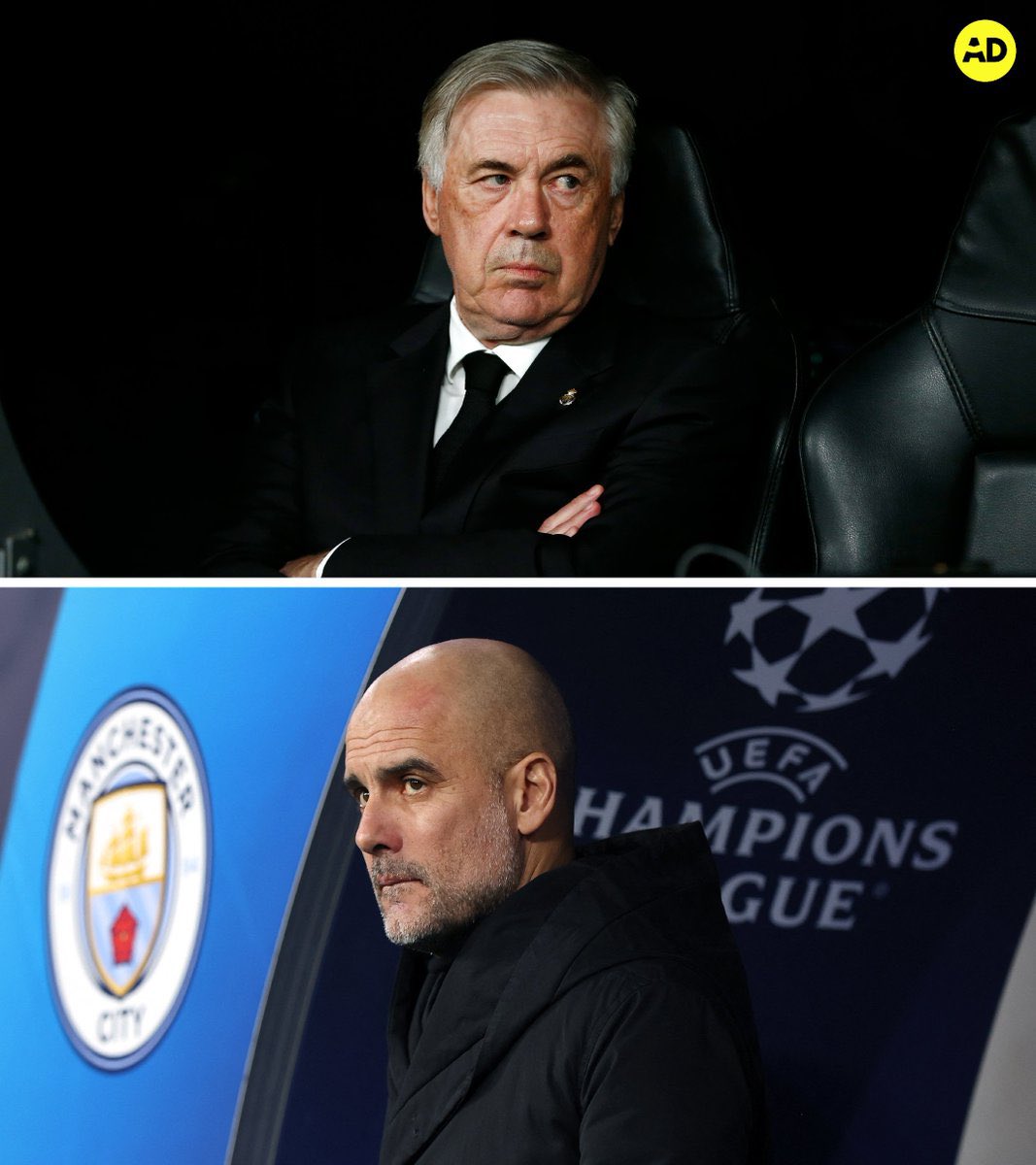 💺 El partido del año puede decidirse en los banquillos.

🤔 ¿Con cuál entrenador te quedas?

🔁 RT - Ancelotti

❤️ LIKE - Guardiola