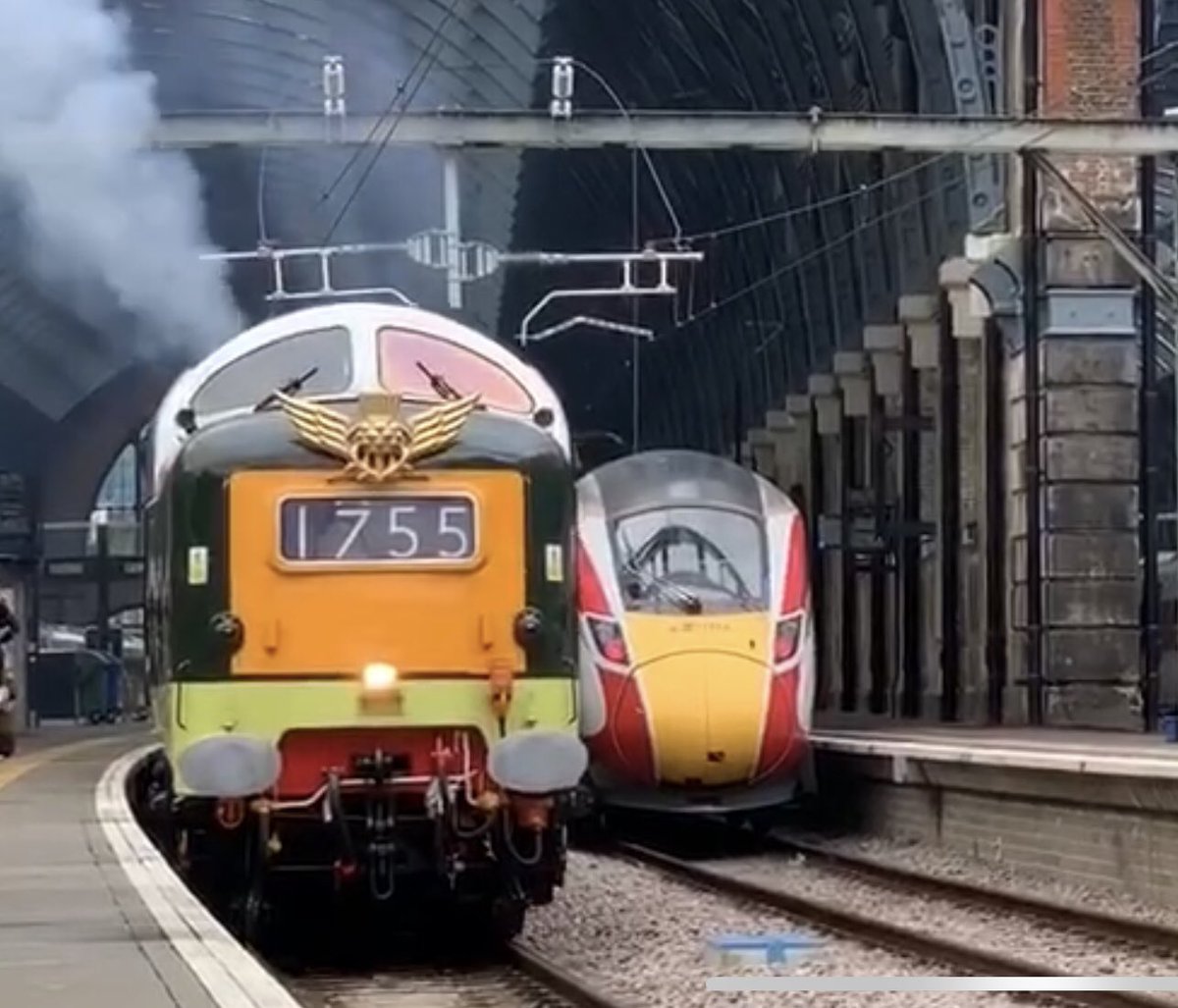 Still buzzing from this amazing occasion. #deltic #class55