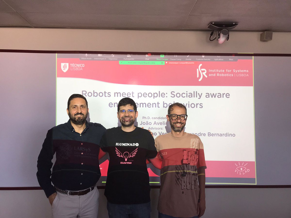 RV_space_robots's tweet image. Congratulations João Avelino for the award of your #PhD thesis at @istecnico . It was a privilege to co-supervise your thesis, jointly with Alexandre Bernardino and Leonel Garcia-Marques, carried out at @ISR_Lisboa . 🎉 👏 💪 #robotics