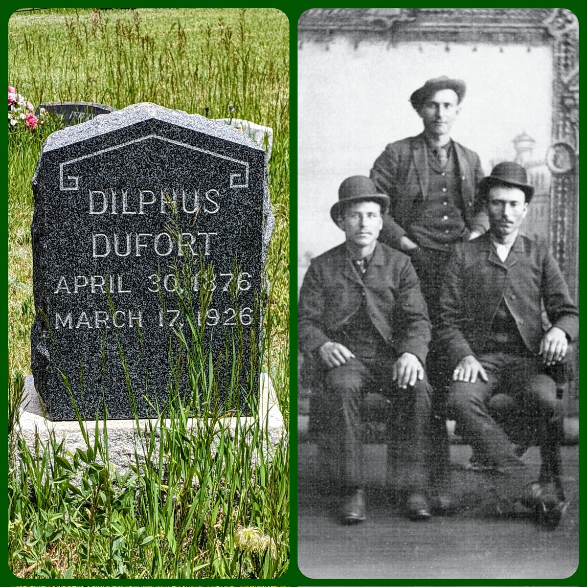 New Blog Post! What's in a Name? The Short Story of Dilphus Dufort
Click here: theordinaryextraordinarycemetery.com/blog/whats-in-…

#TwinBrothers #WestwardTravel #LoggingIndustry #HornCemetery #ParkCounty #Colorado #IOOFCemetery #Bandon #Oregon #Genealogy  #GraveyardMystery #ForgottenNames #UntoldStories
