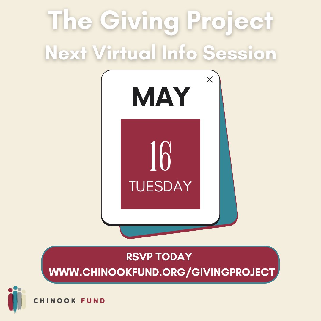 ChinookFund's tweet photo. Since 2016 we have moved over ONE MILLION DOLLARS to grassroots movements in Colorado through the Giving Project. Become a part of this incredible group of community members by RSVPing to an info session TODAY!

Visit https://t.co/HYu5PHhD1a to learn more https://t.co/fIBghSEzRV