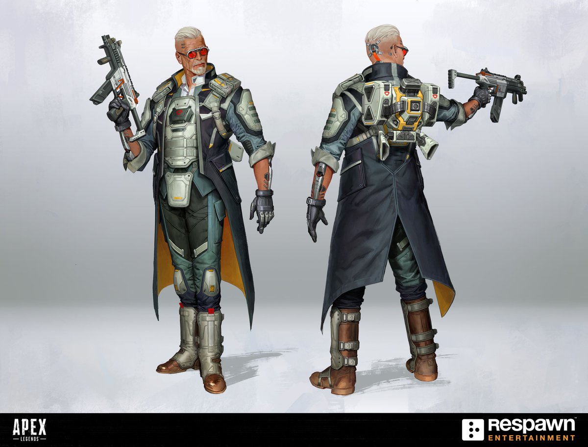 JudeSmithDesign's tweet photo. Last year I had an awesome opportunity to design the newest character for #ApexLegends, #Ballistic! Now that season 17 I'm super thrilled with how Ballistic turned out, and the reception he has received from the Apex community.
https://t.co/FTTy0OHxMU https://t.co/uP66lheqIZ