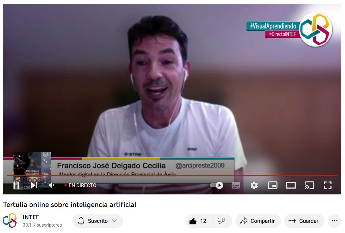 alehoppp's tweet image. Interesante webinar sobre #IA donde se está viendo una visión muy positiva de la #IA y su aplicación en el aula. Un placer escuchar a
@eugenia_eun de @eu_schoolnet
#CodeWeekUnlockingAI a
@jorgeherga y a @arcipreste2009
#IACotidiana @scratch #MachineLearning @codeorg @educaINTEF