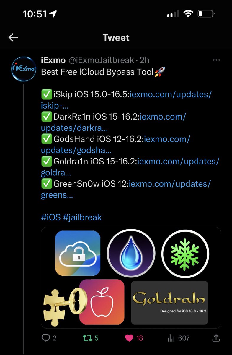 MrCreator1's tweet photo. If you’d like to donate to the creator that’s made these tools, here’s the link https://t.co/IbfShXbqBz @pwn2owned @ios_euphoria was the OG but the account got banned https://t.co/ulgoW1RN40
