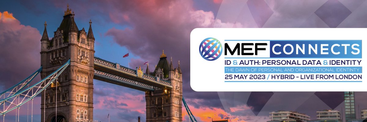 MEF's tweet photo. MEF CONNECTS ID &amp; AUTH: Everything you need to know. Register Today! - https://t.co/ZuDvUspXjn https://t.co/EFauMPsF5g
