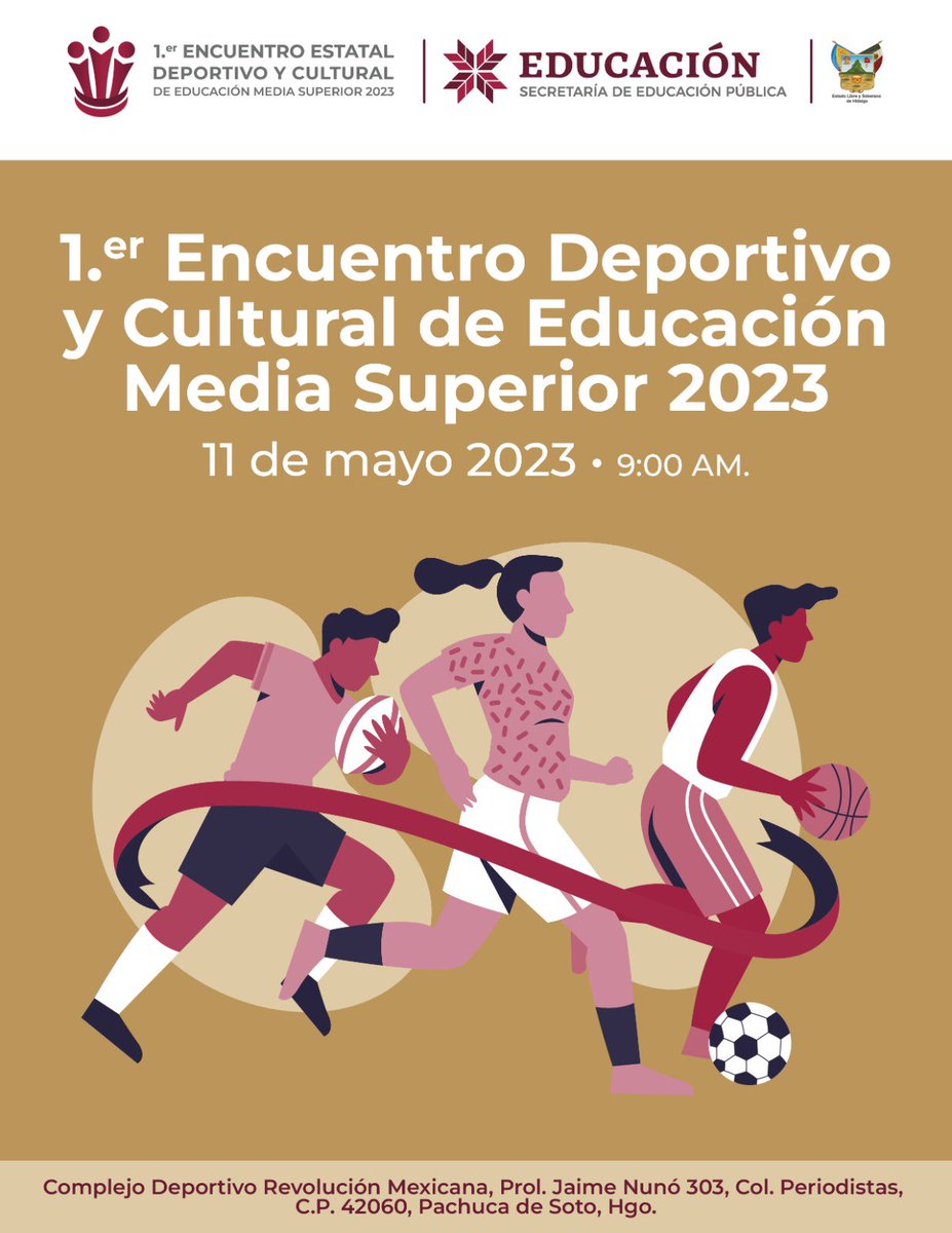 SEMSyS_SEPH's tweet photo. ¡Estamos listos! #PrimeroElDeporte https://t.co/A9JeiFiDHz