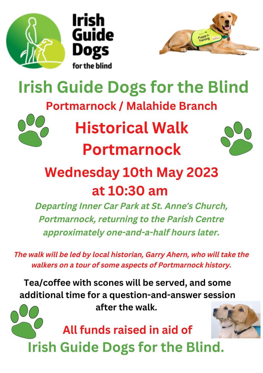 Irish Guide Dogs Portmarnock-Malahide tweet media