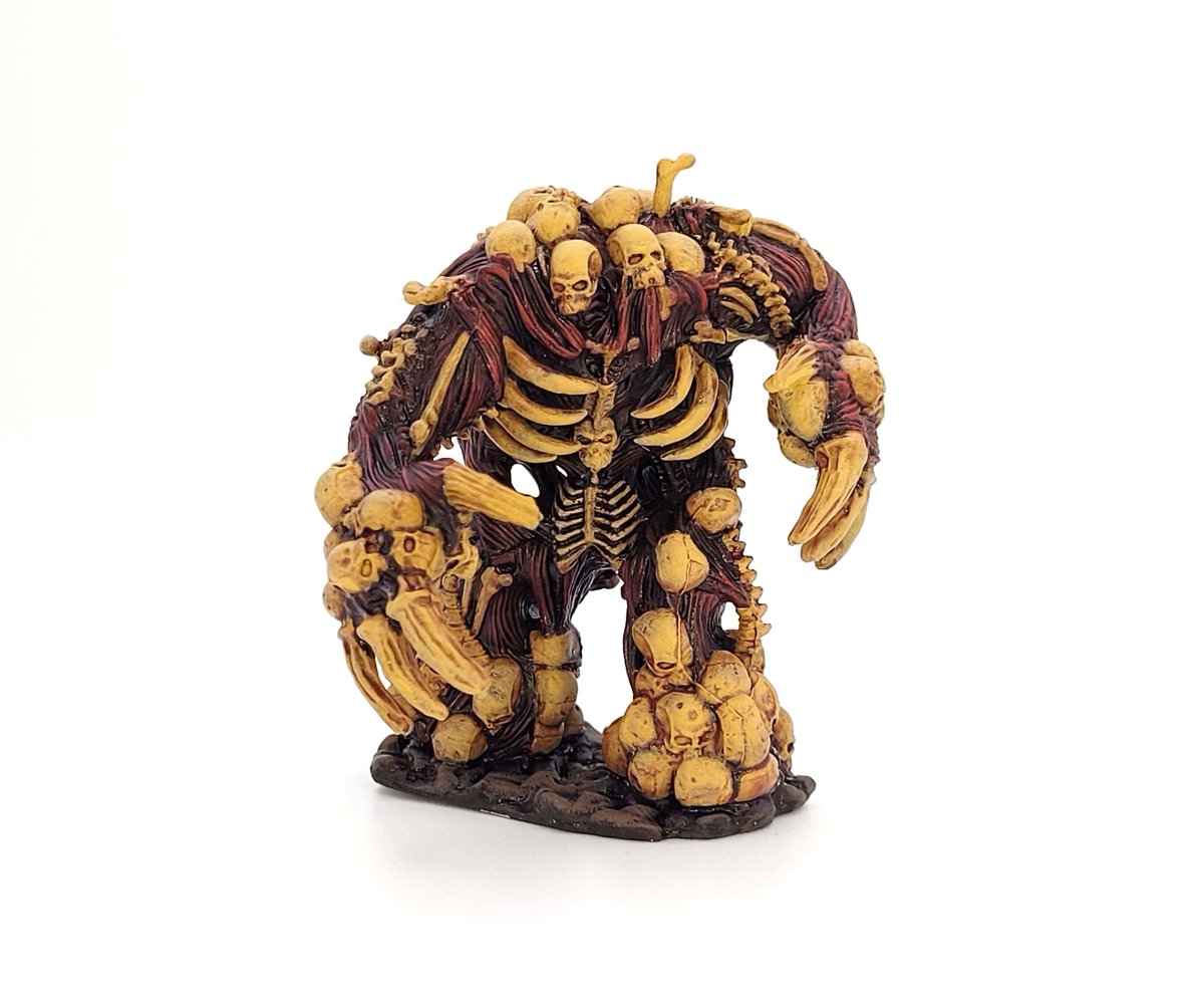 magpie_minis's tweet photo. Pretty sure I'd cry if I saw this in person😂. Flesh golem by @wizkidsgames. #ArtistOnTwitter #miniaturepainting https://t.co/fAwIbbF3oe