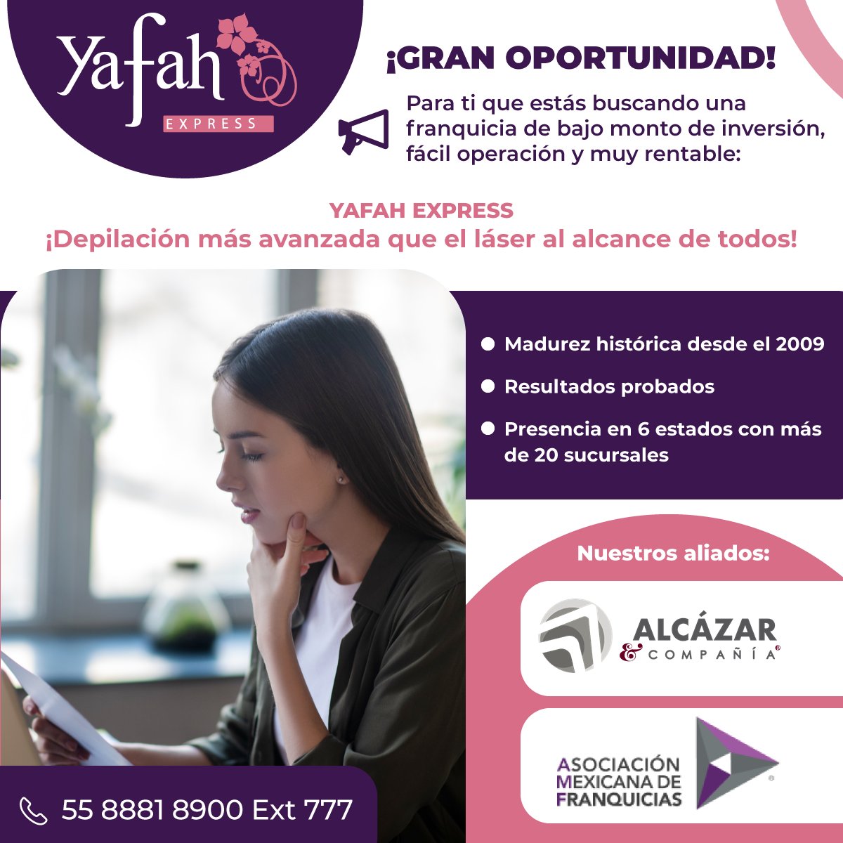 AguascalYafah's tweet photo. Invierte en una franquicia exitosa y rentable y sé tu propio jefe mientras generas ingresos constantes y seguros.💸
✅Contáctanos para más información https://t.co/4hDJHsvGps #emprender #inversiones #negociosrentables#yafahags https://t.co/lNOb77PDma