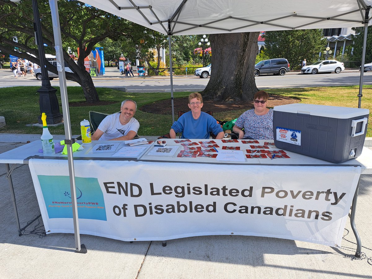 AShoutAbout's tweet photo. Let's work together to DEMAND the END of Legislated Poverty for ALL 1.5 MILLION Disabled Canadians currently suffering in government imposed POVERTY!
#NoMorePovertyPWD (Persons With Disabilities) in Canada - Contact YOUR MPP, MP, MLA, PM & Premier!
#DisabilityWithoutPoverty ๐จ๐ฆ๐ข https://t.co/fdJIVb2yaO