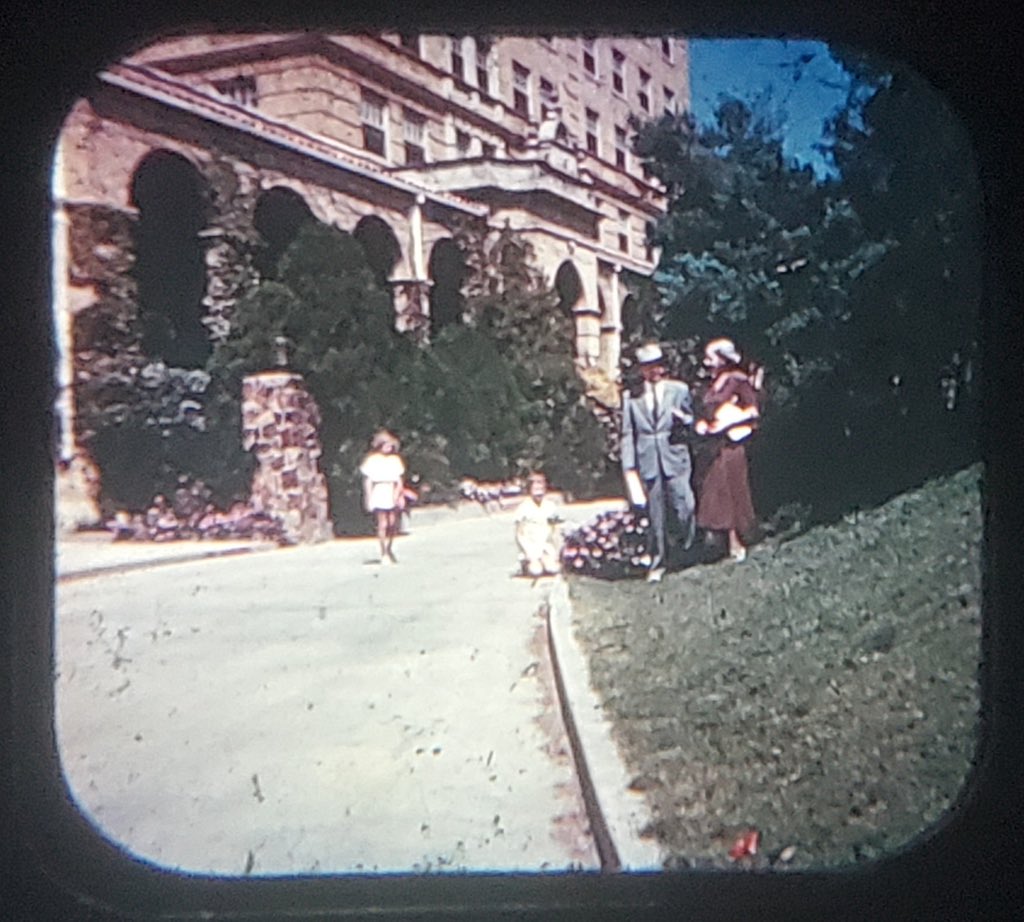 DISCOVERED TREASURE - an old view-master reel from The Baker Hotel and Spa in Mineral Wells, TX. 

#thebakerhotelandspa #mineralwells