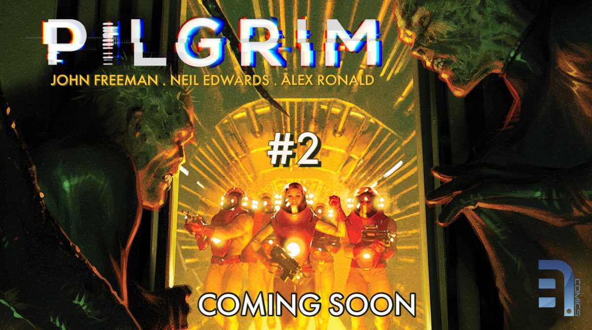 B7Media's tweet image. A crack team of Alliance commandos, side by side with the psychic Lily Winters, a woman with her own agenda when it comes to this extra-terrestrial threat, discover far more than they expected when their mission goes dangerously wrong… @pilgrim2121 #issue2 #ComingSoon