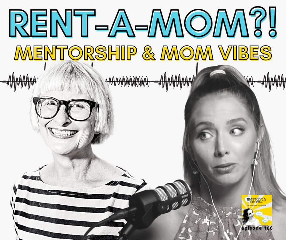 meredithforeal's tweet photo. Sometimes you just need your Mom. For those whose Moms are deceased or estranged, you can rent a mom through @NeedaMomNYC 

In ep 186, we talk about the reasons people hire her &amp; importance of #mentorship. 

 https://t.co/aQHgaA2dQh https://t.co/YODS4X0voe