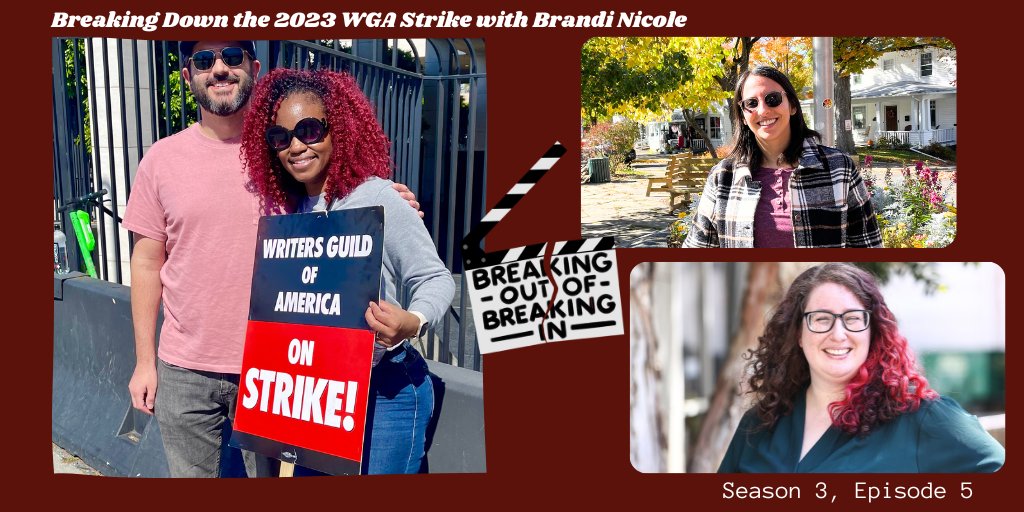 Breaking Out of Breaking In Podcast 🎬 tweet media