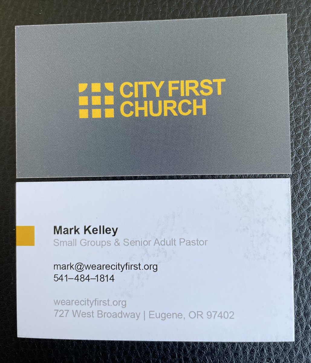 I received business card for my new ministry today. I’m enjoying my role on a dynamic group of leaders who care about the mission of the church.