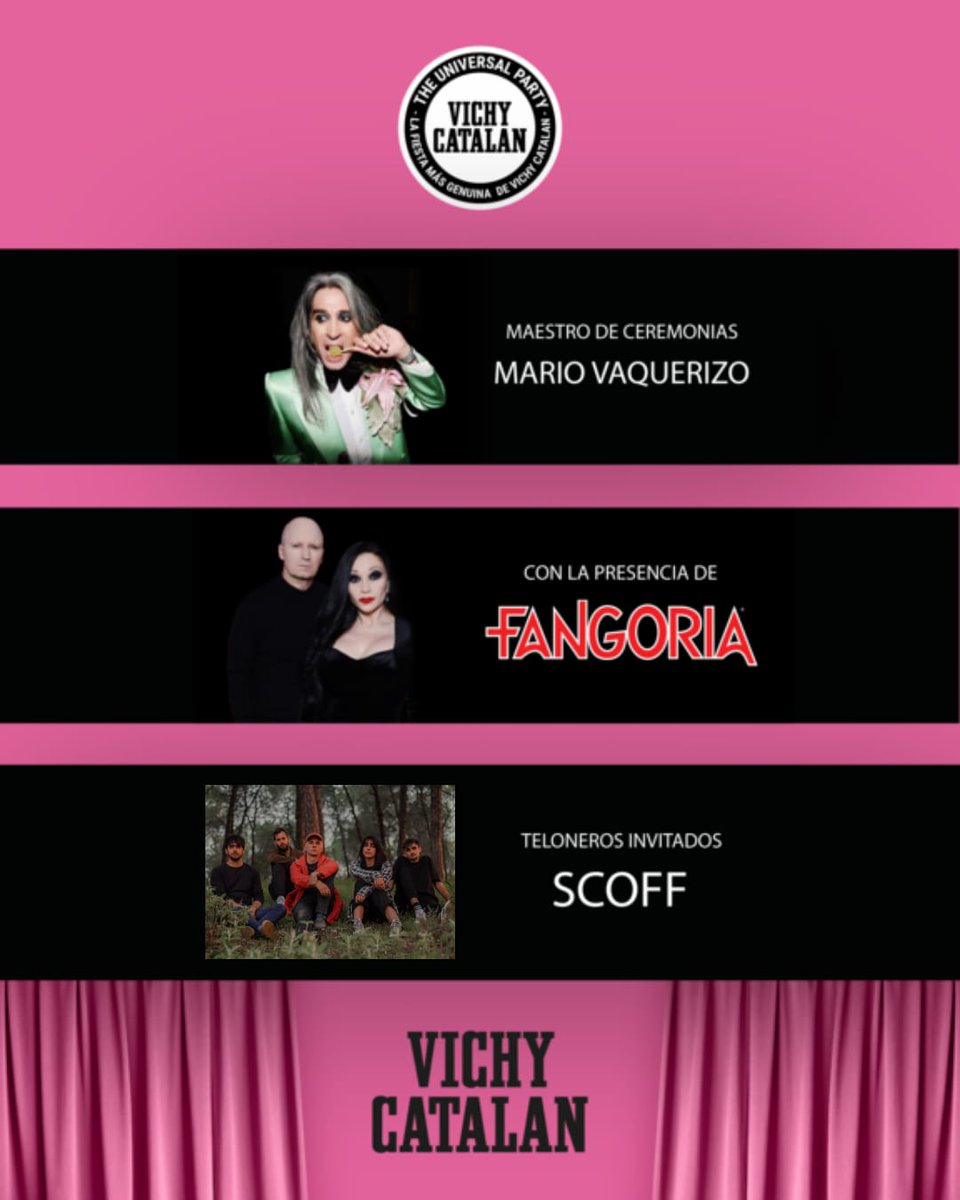 ScoffTheBand's tweet photo. 11 de mayo MADRID 17 de mayo BARCELONA este mes estamos que lo tiramos 😎 https://t.co/oFsqDI89bb