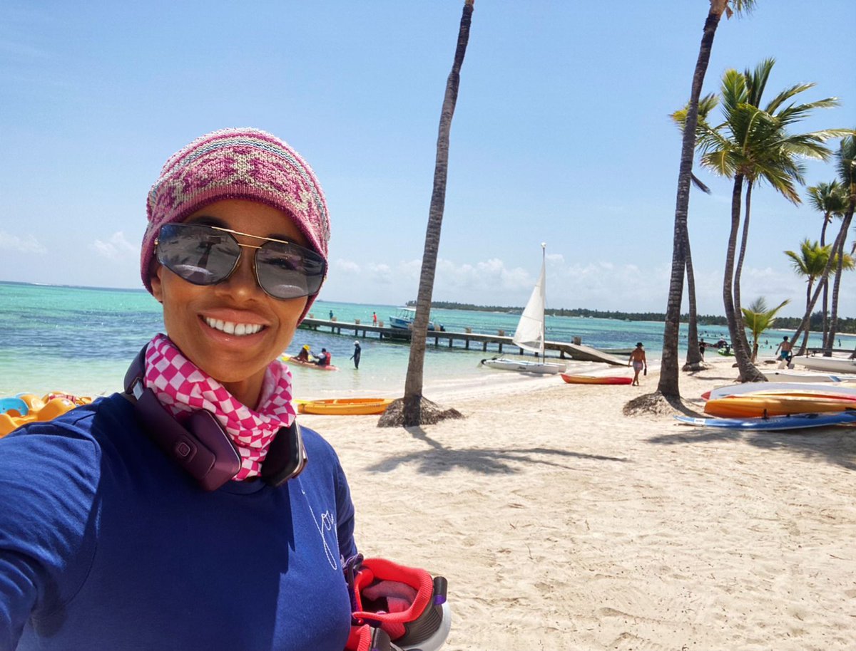 realmoretoolife's tweet image. Dr. Brook Bello, our CEO, joins experts at the Free the Slaves Global Summit in the Dominican Republic to combat human trafficking. With a beach walk and exercise, she prepares to engage in developing effective solutions for prevention. #HumanityUnites #GenerationFreedom