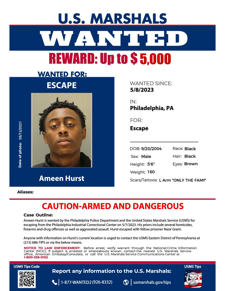 U.S. Marshals Service Philadelphia tweet media