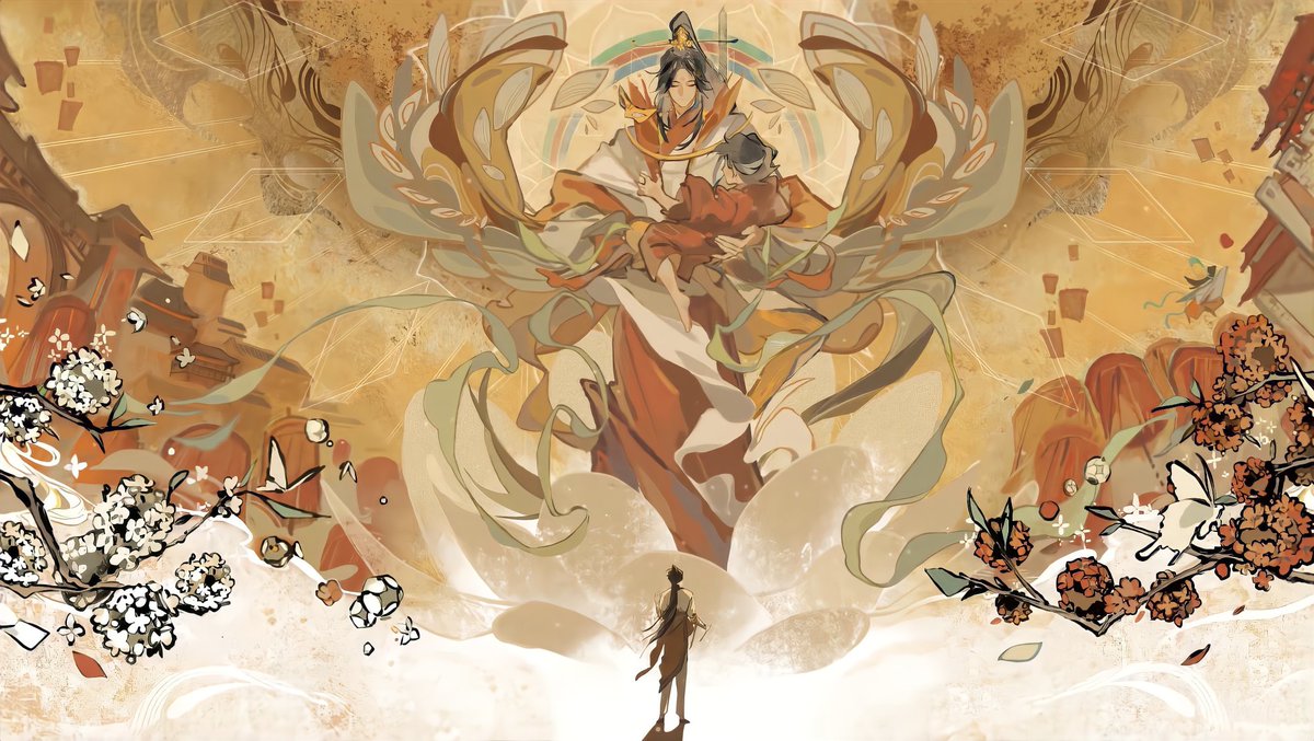 chxngzhu's tweet photo. illustrations from TGCF chinese novel’s promotional video in hd from weibo https://t.co/sQGzIkzOuN