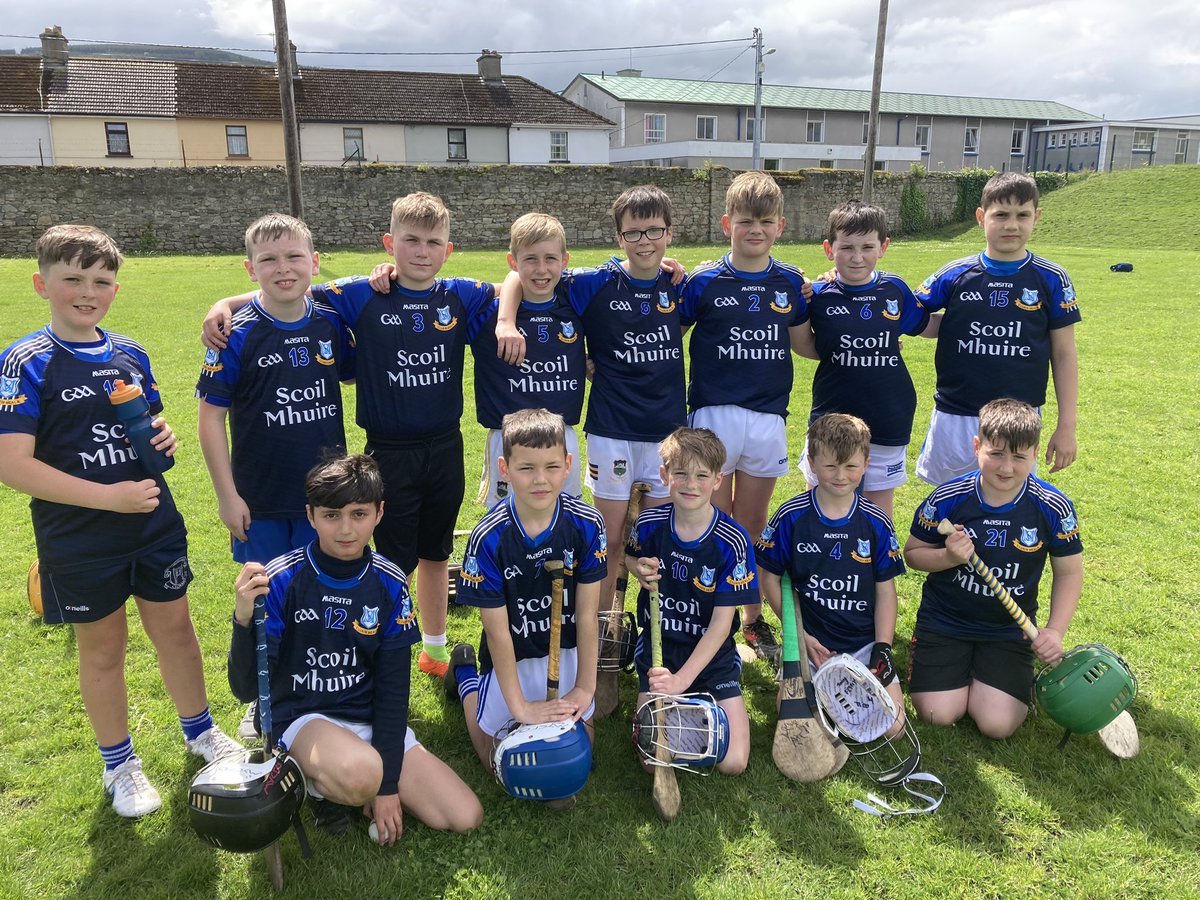 Well done to our u11 hurlers who played really well in today Roinn A blitz