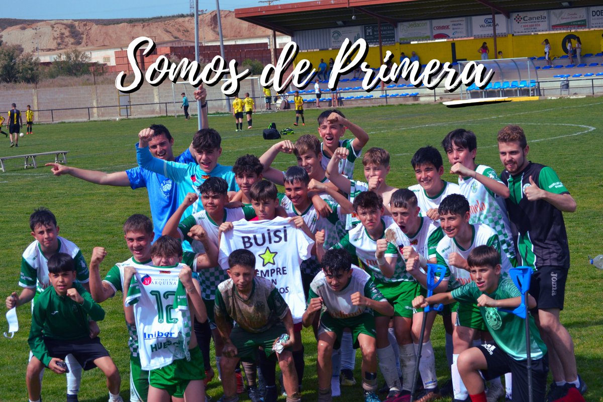 📰 | ¡Ascenso a Primera Infantil conseguido! ✔️ 

La excelente temporada del Infantil Modimela/Iniber "E" culminó con el tan ansiado ascenso. 

¡¡¡ 𝗟𝗔 𝗘𝗙𝗢 𝗘𝗦 𝗗𝗘 𝗣𝗥𝗜𝗠𝗘𝗥𝗔 !!! 🥇 

#AupaEFO ⬜🟩