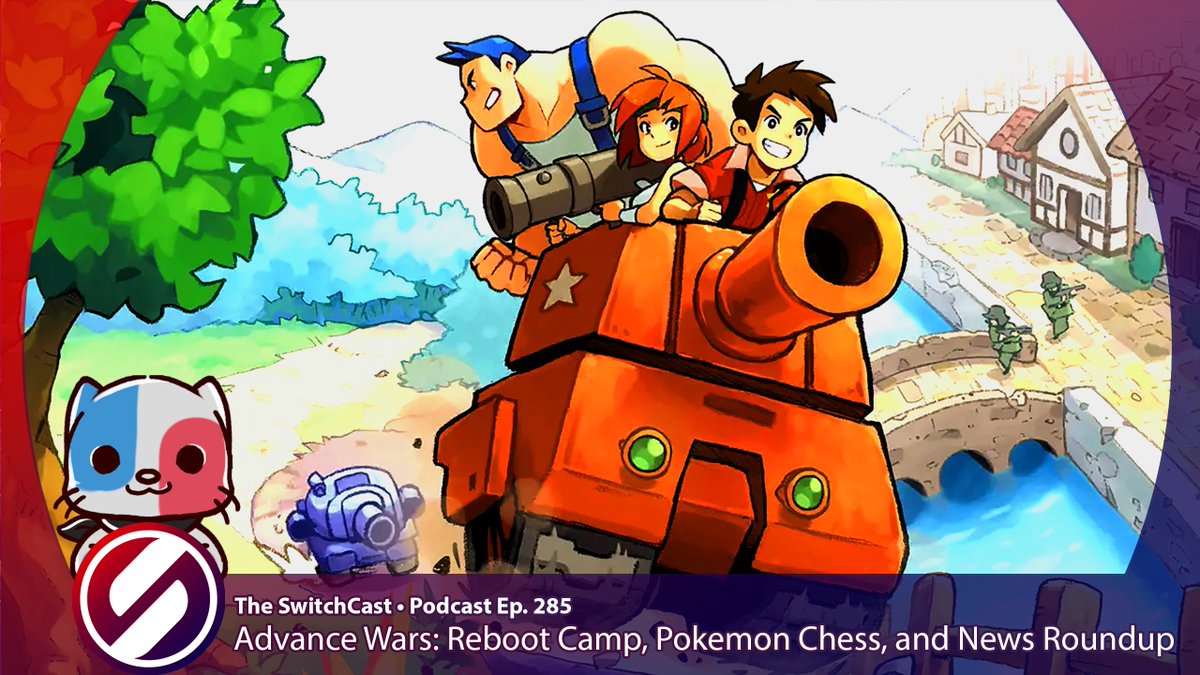 TeamPocketMedia's tweet photo. We got boots on the ground with #AdvanceWars 1+2: Re-Boot Camp, plus we open a #PokemonChess challenge to the listeners. All that before running down the latest #NintendoSwitch news.

LISTEN HERE OR WHEREVER YOU CHECK OUT PODCASTS: https://t.co/BmwxfFPj2g https://t.co/G8PHaiYlRH