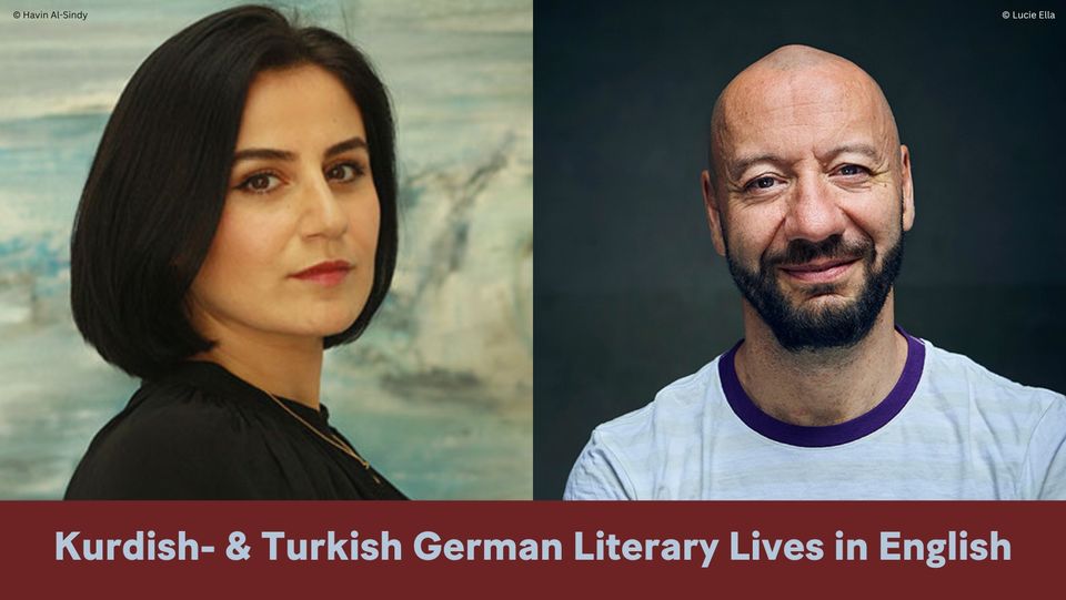 English-language event alert! Don’t miss "Kurdish- &amp; Turkish-German Literary Lives," a conversation between authors Karosh Taha and Selim Özdogan and their translators, organized by the Literary Colloquium Berlin. 
Tomorrow, May 10th, 7.30 pm
@LCB_Berlin