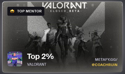 Once again I am a top mentor for Valorant on Metafy, if you're interested in booking a lesson check out the link below. Twitch subs also get a 10% discount. I offer individual, team, and IGL coaching, and I've been helping tons of people achieve their goals!