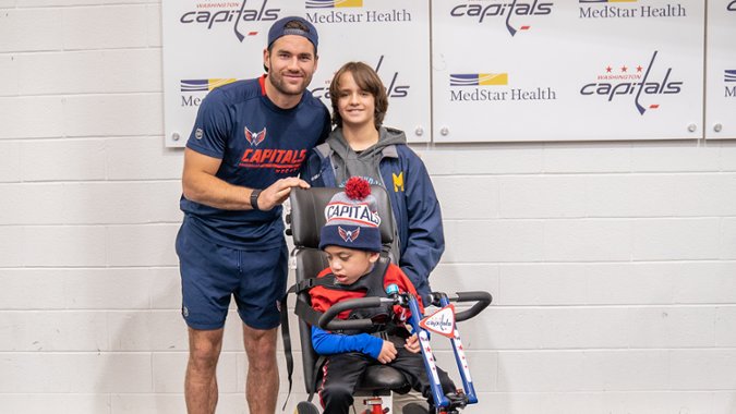 CapitalsPR's tweet photo. READ: Visit https://t.co/VujBHBzF3w to learn about #CapsCare programming that took place during the 2022-23 season through the @Capitals, including wish and dream experiences, an adaptive bike presentation and more.
Through fundraising and programming efforts, the Capitals and @MSEFndn supported numerous organizations in an array of missions this season, and the organization's efforts resulted in $1.6 million raised for charity.