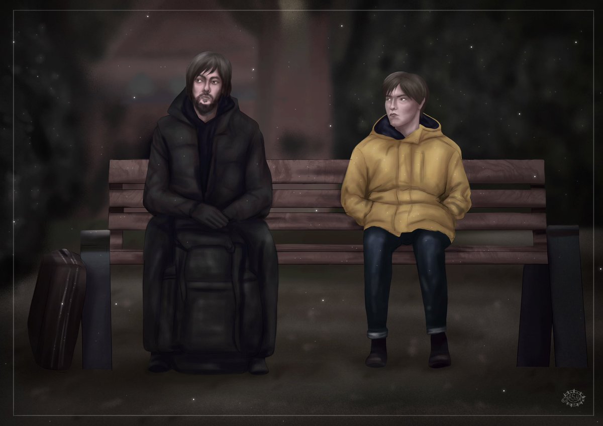DariaMaskros's tweet photo. Since I have some skill in drawing I will spam everyone with my art. Today we have THEM. Tomorrow who knows…

#dark #darknetflix #fanart https://t.co/uajd2vH6LQ
