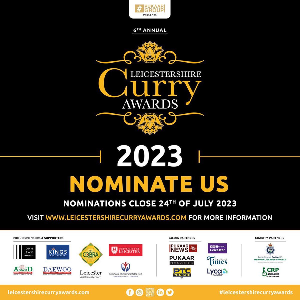 MumbaiInn's tweet photo. Nominate US @LeicesterCurry 

https://t.co/QrNtmTKAYd 

#Leicestercurryawards https://t.co/bHlFHJ4PU6