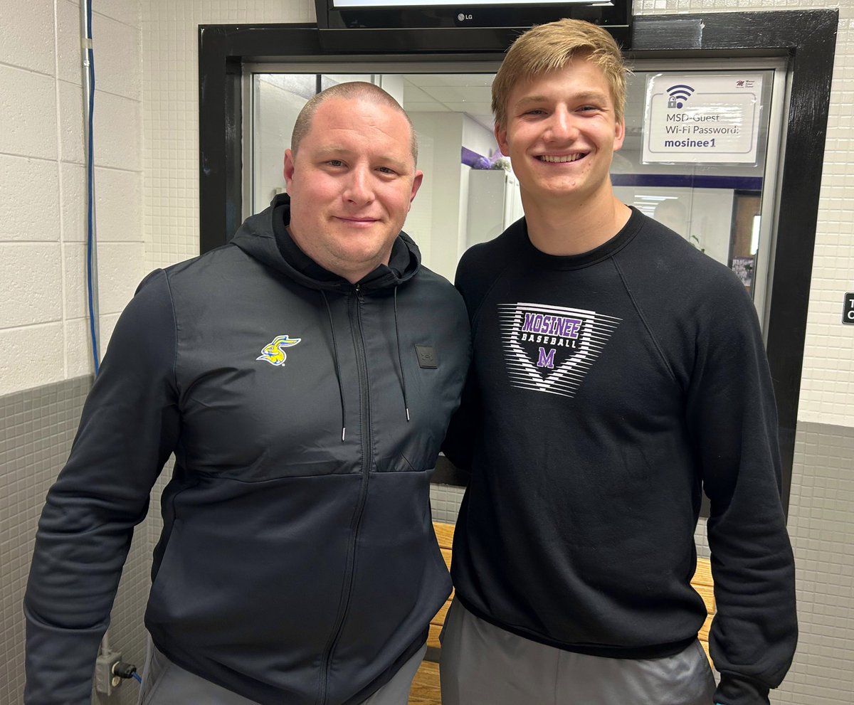 Ryan Olson (@coachryanolson) on Twitter photo Looking forward to getting this guy on campus soon! Baseball State Title hunt 1st! Go get it <a href="/DavinStoffel/">Davin Stoffel</a>!! Looking forward to getting this guy on campus soon! Baseball State Title hunt 1st! Go get it <a href="/DavinStoffel/">Davin Stoffel</a>!!