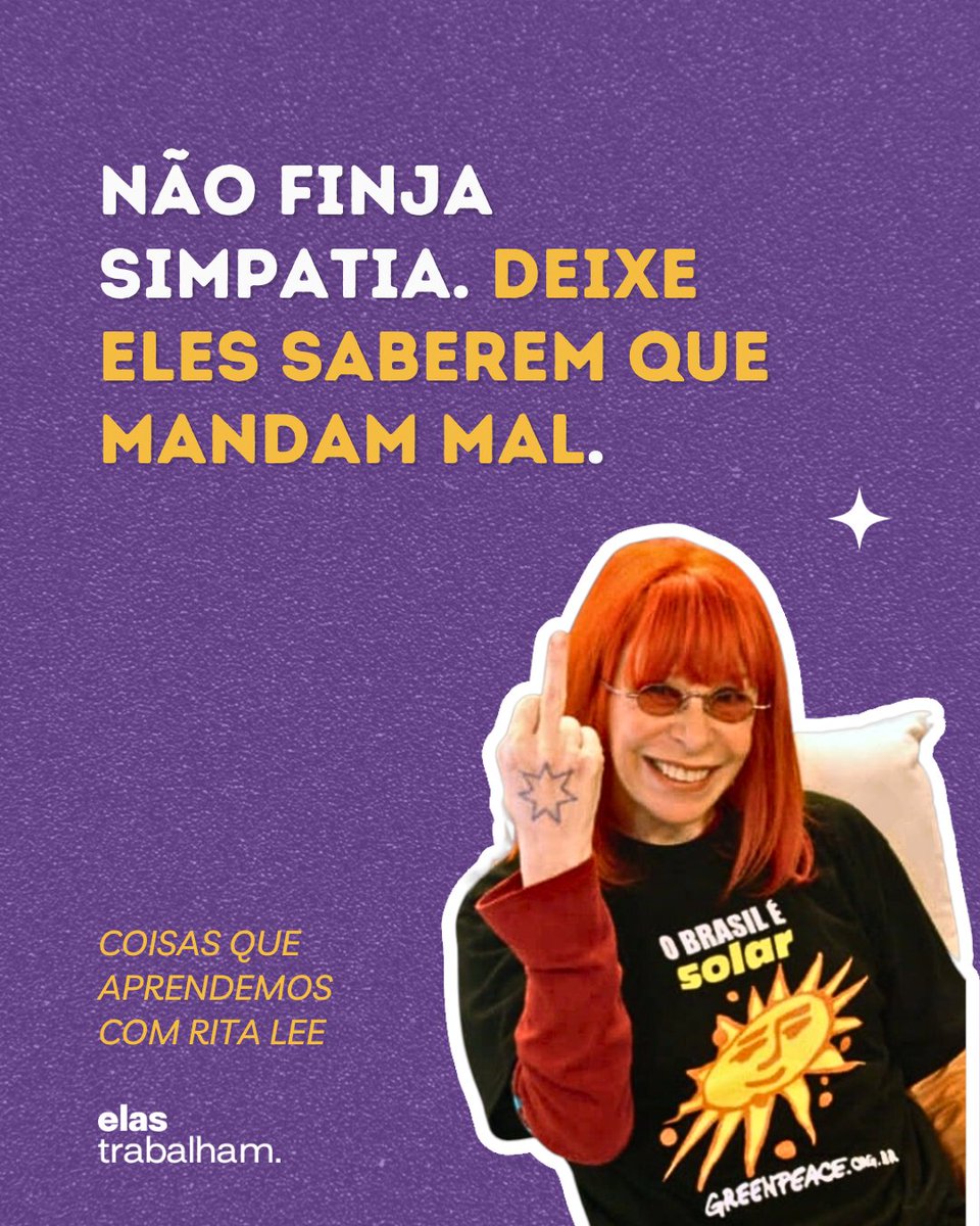 elastrabalham's tweet photo. Ritinha, agora falta você. 💜 https://t.co/GQ1YlGEJvo