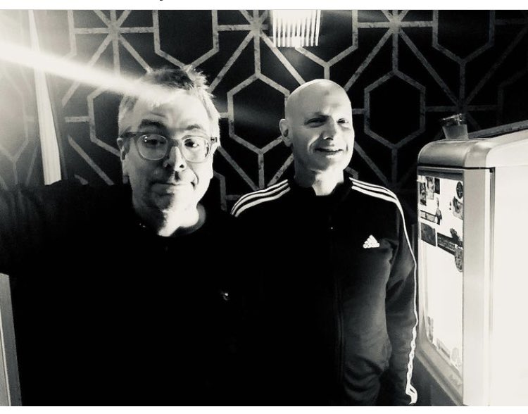 I’m now listening to ALL of #ChrisDemakesApodcast 
Chris &amp; Chris are great at this!

PS- the studio where we tracked “Me &amp; Joe drove out to California” is the same studio where Stephen’s first fav rock LP, the “American Graffiti” soundtrack was made!

&amp; ROCK TOUR starts Thursday!