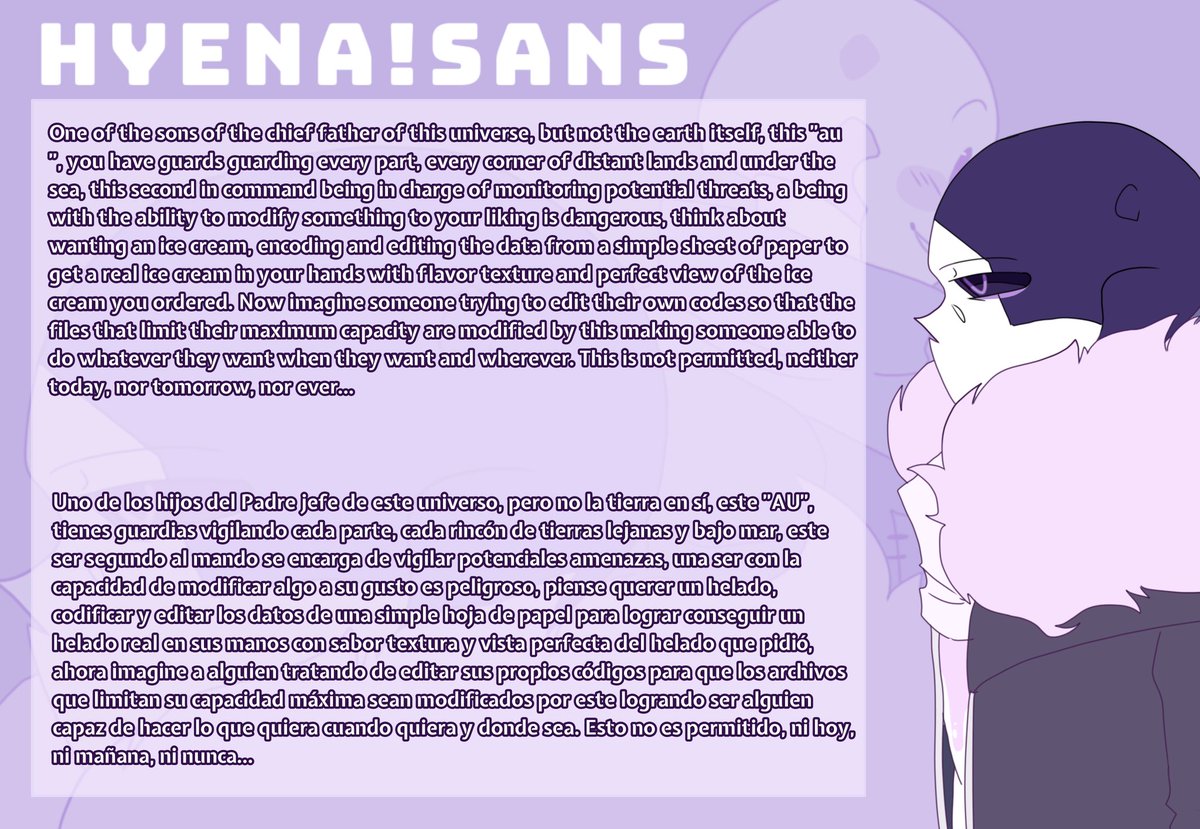 element_jennyy's tweet photo. #sansoc #ocsans #ocpapyrus #papyrusoc #HyenaSans #HyenPapyrus #UnderArchived #AskHyenaSansAndHyenPapyrus
☆Part 1☆ https://t.co/qqZd6kCjeH