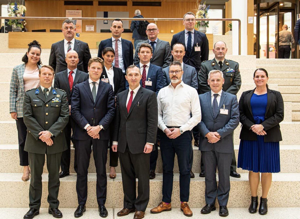 ASW_SOLIC's tweet photo. Thanks to our 🇳🇱@Defensie for hosting meetings with international partners on developments in civilian harm mitigation and response. As @SecDef has said, the protection of civilians is a strategic priority as well as a moral imperative. https://t.co/yFVVDWhJjK