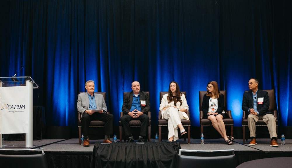 Vital_CDN's tweet photo. Informative panel discussion on "2D Barcoding Market Readiness: The Product Journey from Manufacturer to Patient"!#CAPDMAnnualConference #2DBarcoding https://t.co/EmeVERHg5E