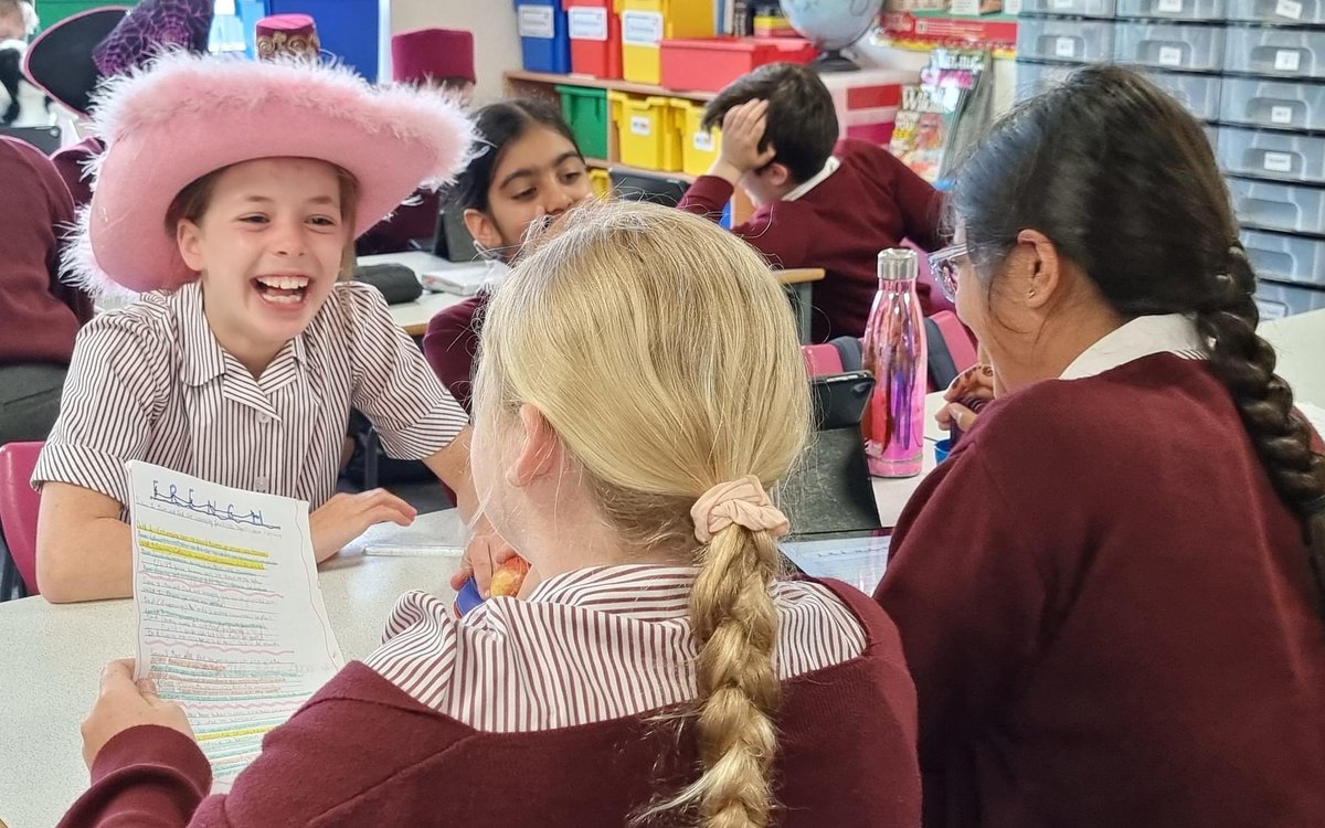BromsPrep's tweet photo. Year 6 have enjoyed planning and rehearsing their French plays this morning. #BromsModLang #BromsYr6 #SchoolPlay #ModernLanguages https://t.co/wx5LLr1tn1