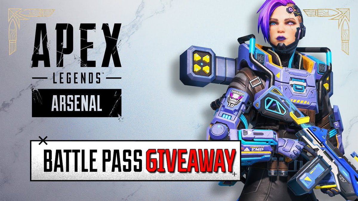 SadBoiKobi's tweet image. GIVING AWAY 3 SEASON 17 ARSENAL BATTLE PASSES!
How to enter:
- Follow me @SadBoiKobi 
- RT and Like this tweet
- Tag 1 Friend Down Below
Will be drawing winners in 24 hours! Good Luck!